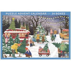 Vissevasse Puslespil Julekalender - 24 Boxes - 1000 Brikker