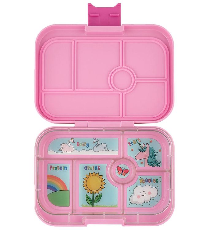 Yumbox Madkasse m. 6 Rum - Bento Original - Power Pink