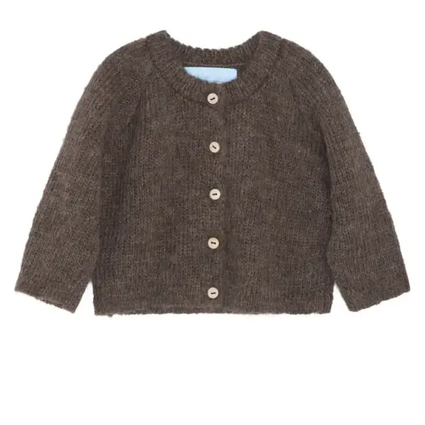 Alpaca Uld Suri Cardigan - PINE CONE - 62 / 3 MDR.