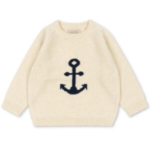 Anchor uld striktrøje (18 mdr/86 cm)