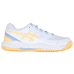 Asics Sko - Gel-Dedicate 8 Padel GS - Hvid/Orange Glow