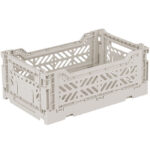 Aykasa Foldekasse - 27x17x11 cm - Mini - Light Gray