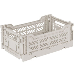 Aykasa Foldekasse - 27x17x11 cm - Mini - Light Gray