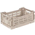 Aykasa Foldekasse - 27x17x11 cm - Mini - Sand