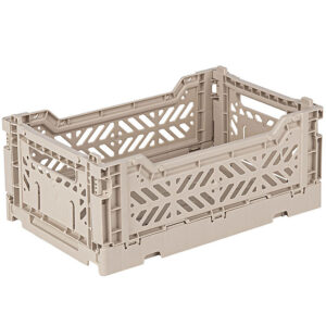 Aykasa Foldekasse - 27x17x11 cm - Mini - Sand