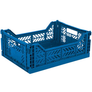 Aykasa Foldekasse - 40x30x15 cm - Midi - Blå