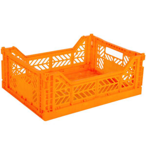 Aykasa Foldekasse - 40x30x15 cm - Midi - Neon Orange