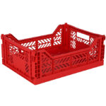 Aykasa Foldekasse - 40x30x15 cm - Midi - Rød