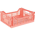 Aykasa Foldekasse - 40x30x15 cm - Midi - Salmon Pink