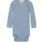 Baby Stribet Body - AZURSTRIPE - 92
