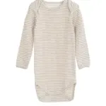 Baby Stribet Body - OATSTRIPE - 62