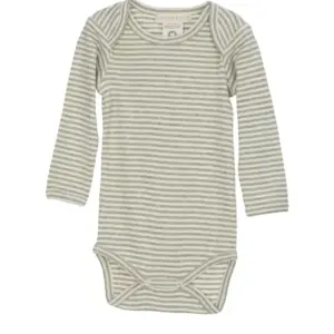 Baby Stribet Body - SAGE/ECRU - 92 / 24 MDR.