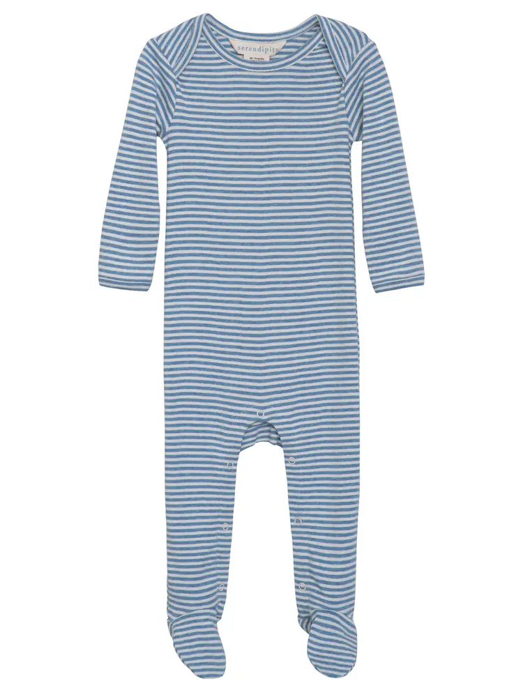 Baby Stribet Dragt - AZURSTRIPE - 56