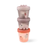 Babymad bøtte 3 stk. Ozzo - Pudder