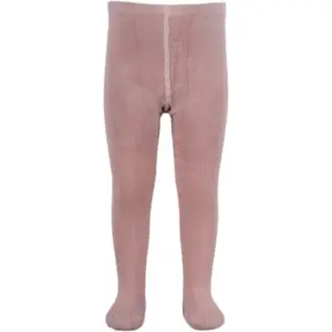 Bamboo strømpebukser - ROSE MELANGE - 1-2Y