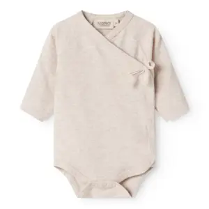 Belita Slå-om-body - Light beige melange - 50