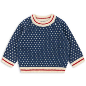 Billi uld striktrøje (2 år/92 cm)