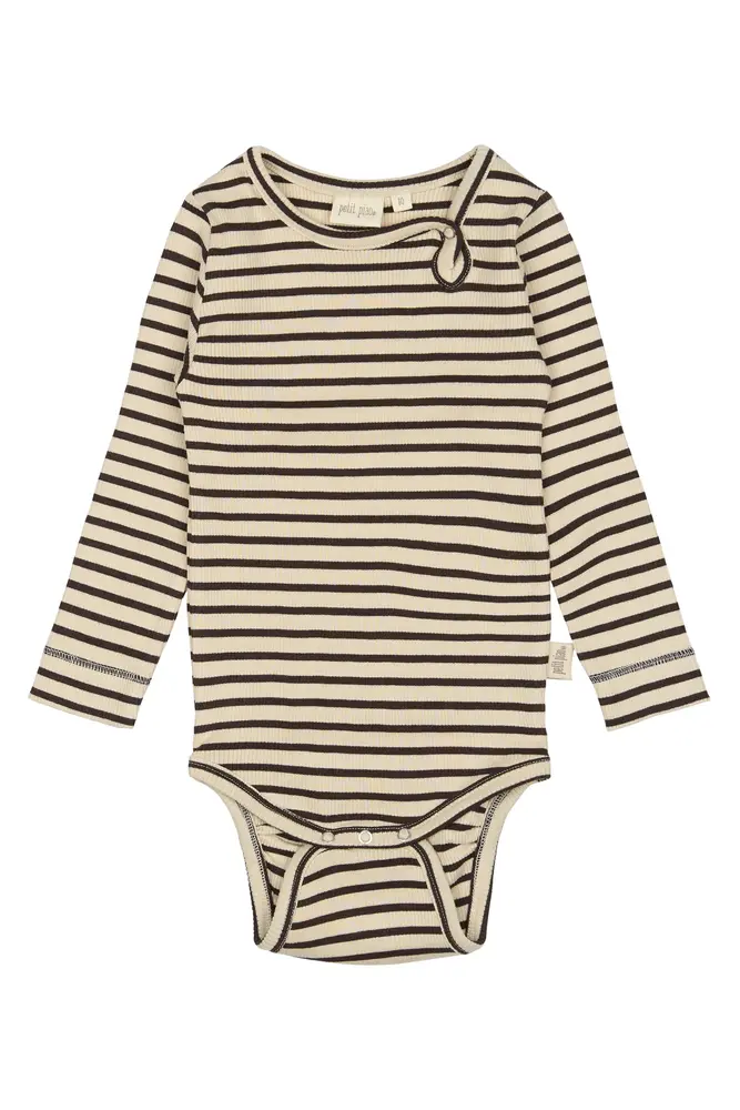 Body ls - Coffee Bean/Off White - 62