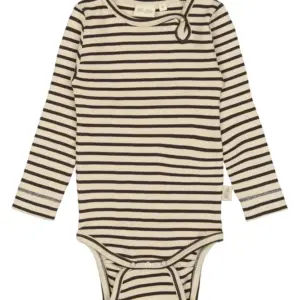 Body ls - Coffee Bean/Off White - 86