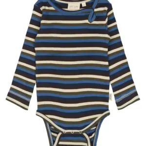 Body ls striber - True Navy Multi Stripe - 86