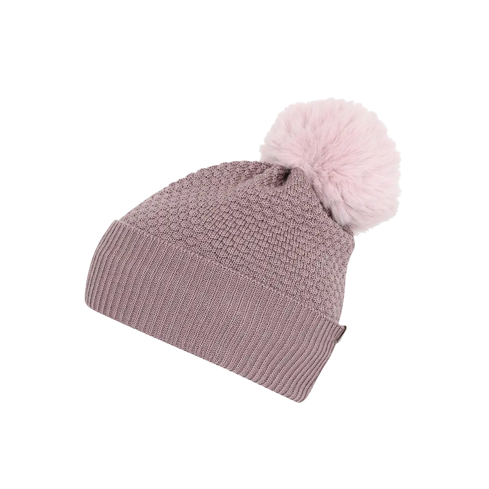 Chunky Oslo Beanie w fake fur - 47 - 47/49