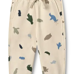 Cruz Sweatbukser - offwhite penguins - 9 MDR.