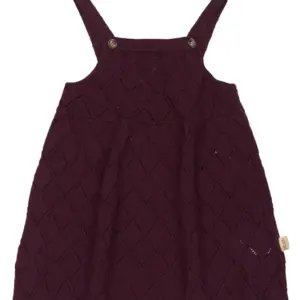 Dalia Strik Kjole - Dark Grape - 92