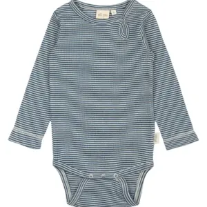 Dante Uld Body Langærmet - Ensign Blue/Dark Off White - 92
