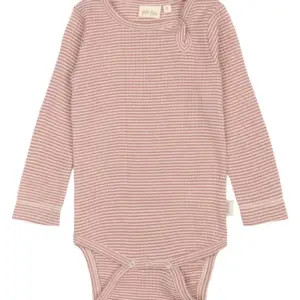 Dante Uld Body Langærmet - Nostalgic Rose/Dark Off White - 74