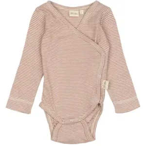 Dian Body Langærmet - Nostalgic Rose/Dark Off White - 62