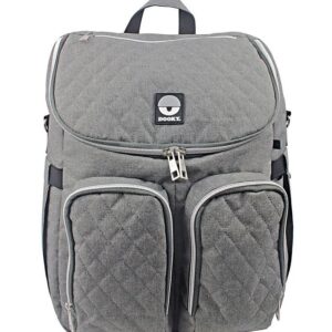 Dooky Pusletaske Rygsæk - 2 i 1 - Grey Melange