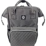 Dooky Pusletaske Rygsæk - Stor - Grey Melange