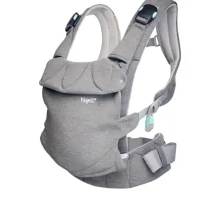 Easy Soft Bæresele - Mercury Grey (jersey)