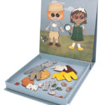 Filibabba Magnetisk Spil - Påklædningsdukker - Klar Til Dit Even