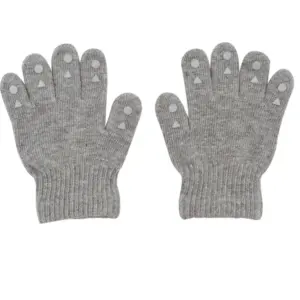 Fingervanter - GREY MELAN - 2-3 ÅR