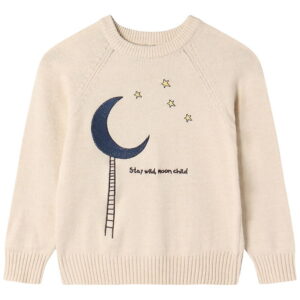 Fliink Bluse - Strik - Benna - Moon - Sandshell