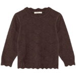 Fliink Bluse - Strik - Emily - Coffee Bean