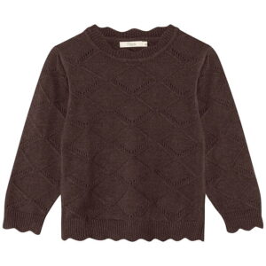 Fliink Bluse - Strik - Emily - Coffee Bean