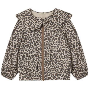 Fliink Denimjakke - Leo - Bomber - Pine Bark AOP