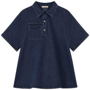 Fliink Kjole - Denim - Don - Dark Denim Blue