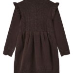Fliink Kjole - Strik - Alilly - Coffee Bean