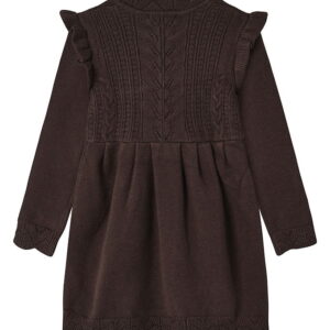 Fliink Kjole - Strik - Alilly - Coffee Bean