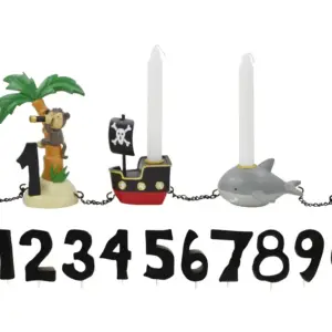 Fødselsdagstog, pirater m. 11 tal