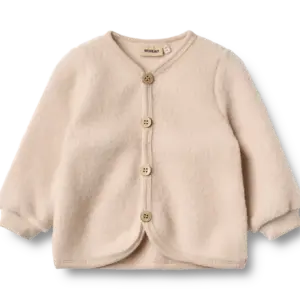 Kari Uld Fleece Cardigan - Pale lilac - 9 MDR.