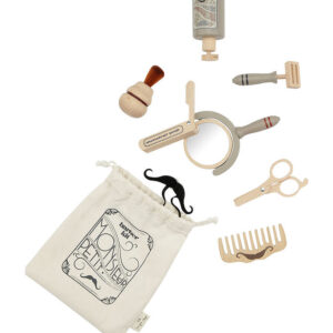 Konges Sløjd Barbersæt - Træ - Multi