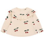 Konges Sløjd Bluse - Malli Glitter - Ma grande Cerise Glitter