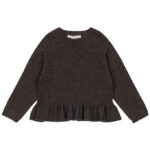 Konges Sløjd Bluse - Strik - Cathy - Brown Melange