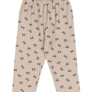 Konges Sløjd Bukser - Musselin - Coco - Bow Magnet