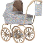 Konges Sløjd Dukkebarnevogn - Minnie - Fleur Rosier