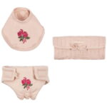 Konges Sløjd Dukketilbehør - Plejesæt - Cameo Rose